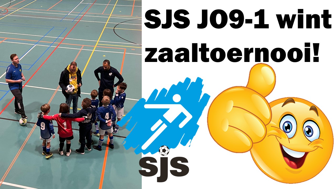 Talenten O9-1 winnen ook in de zaal!