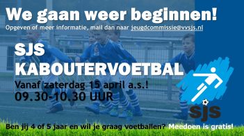 Kaboutervoetbal Begint Weer!