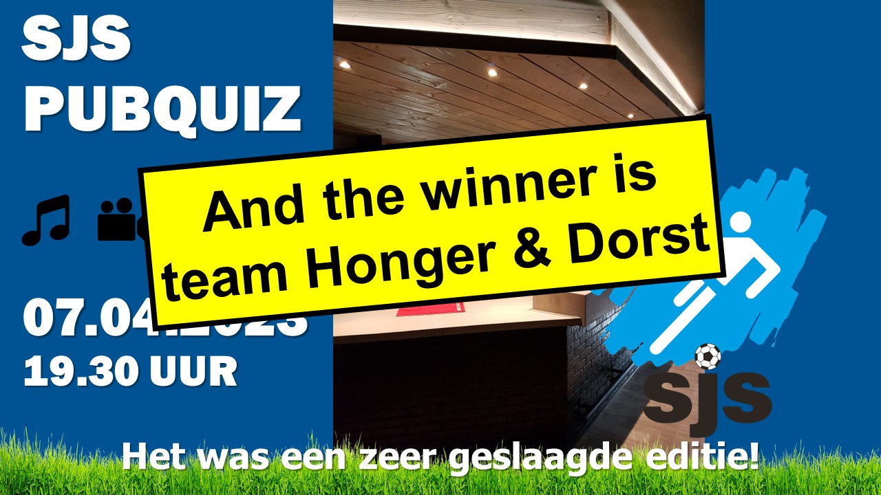 Een Zeer Geslaagde Pubquiz!