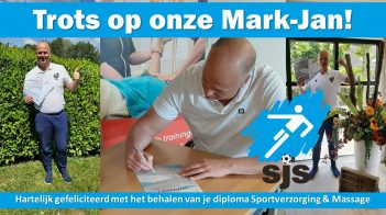 Mark-Jan Wessels Nu Gediplomeerd Verzorger/sportmasseur