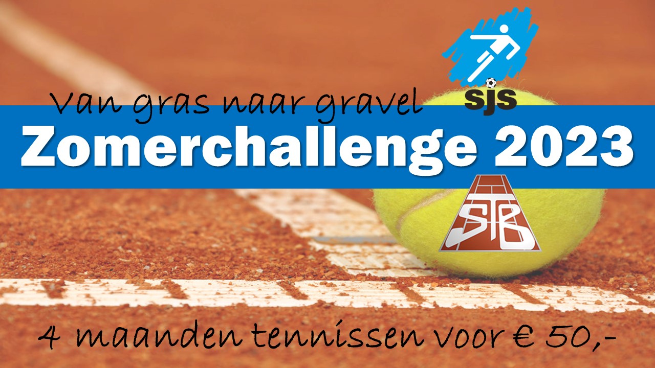 Zomerchallenge: van voetbal naar tennis!