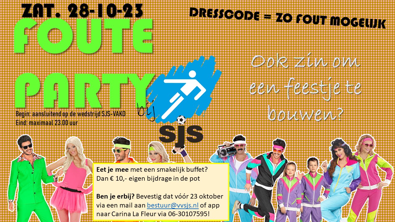 Foute Party bij SJS